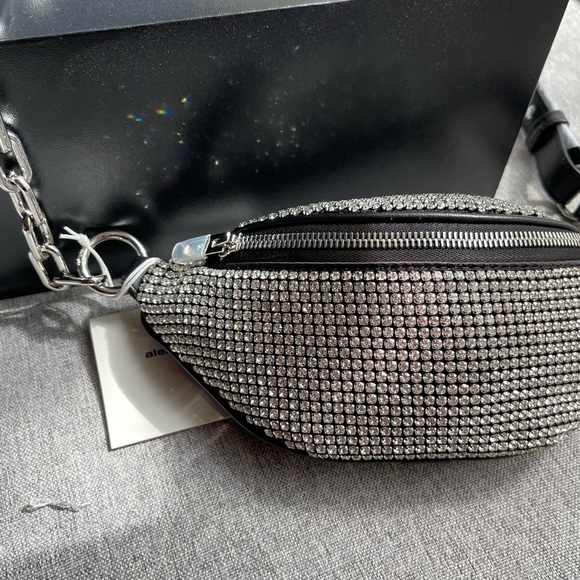 Alexander Wang Attica rhinestone crossbody bag - Picture 9 of 10